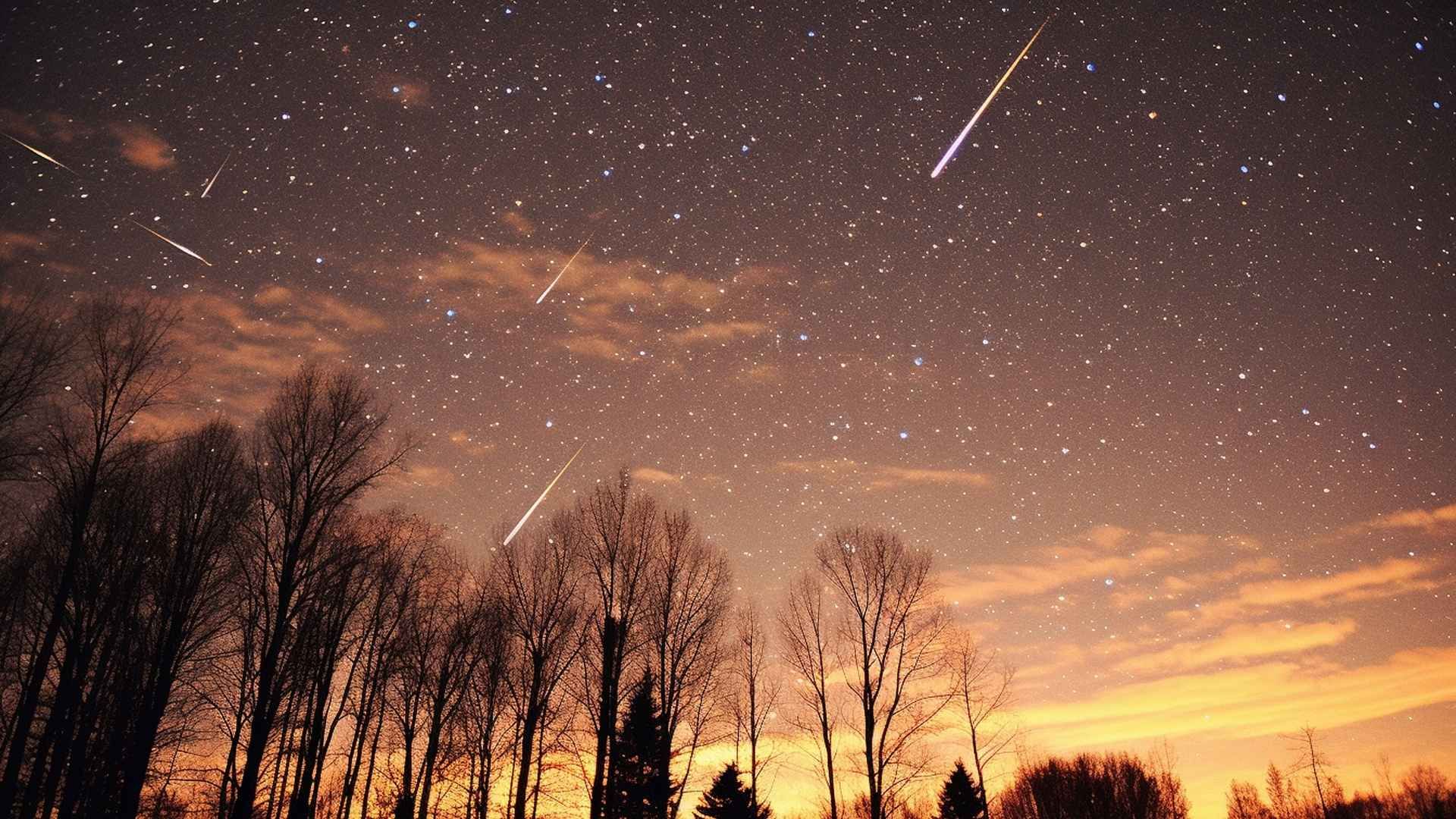 El radiante de las Púpidas-Vélidas se ubica entre las constelaciones de Popa y Vela.