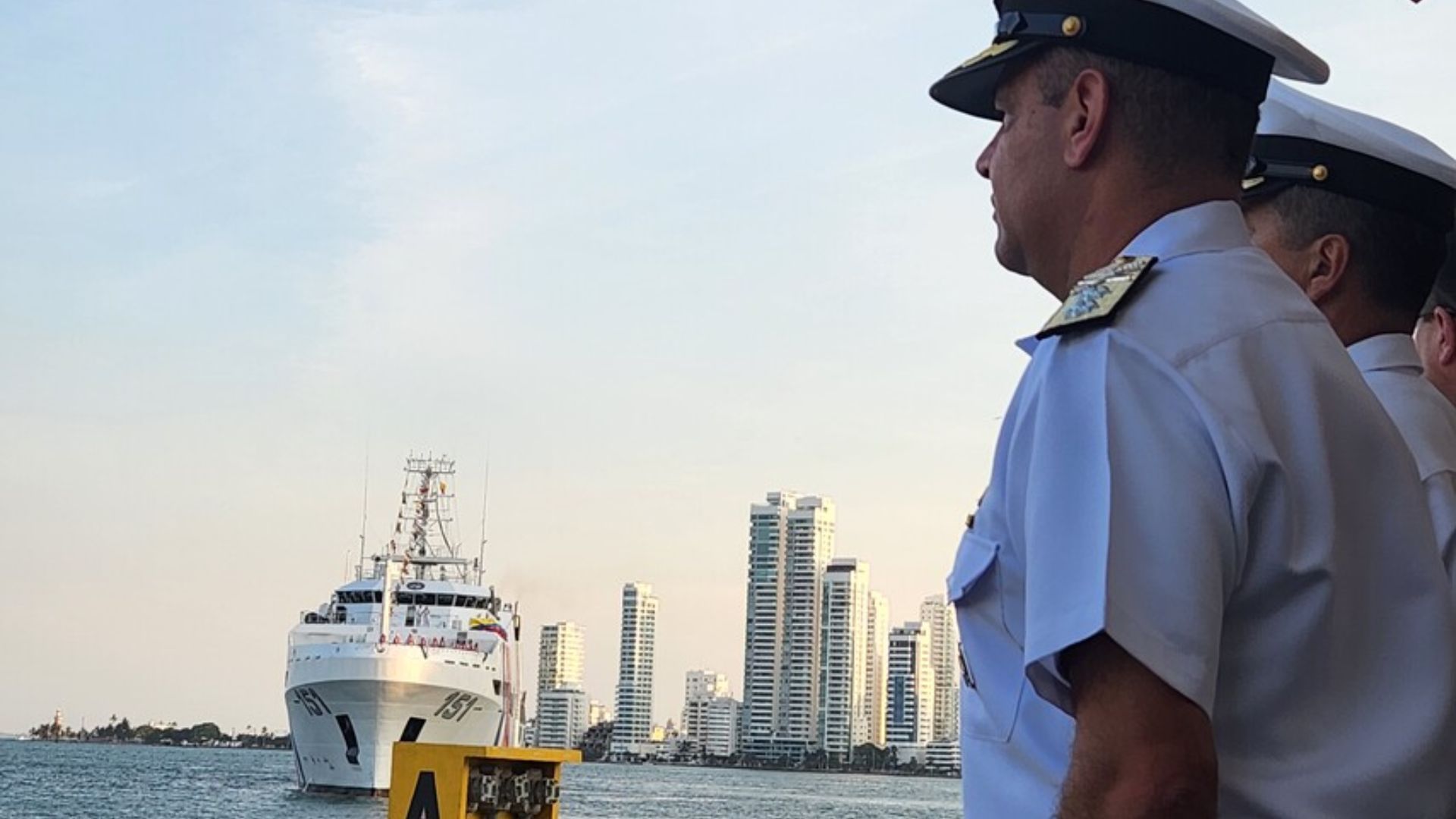 La embarcación también dará soporte técnico a los estudios del Programa Antártico Colombiano en áreas como hidrografía, oceanografía, meteorología y seguridad marítima.