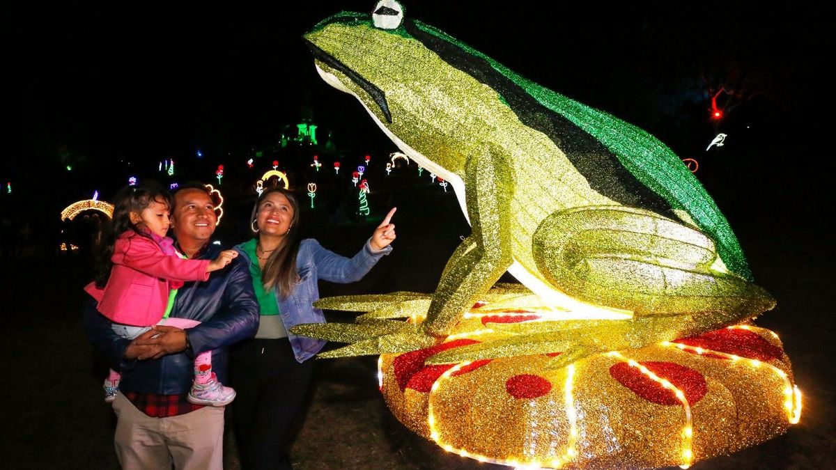 Alumbrado navideño en Boyacá 2025.