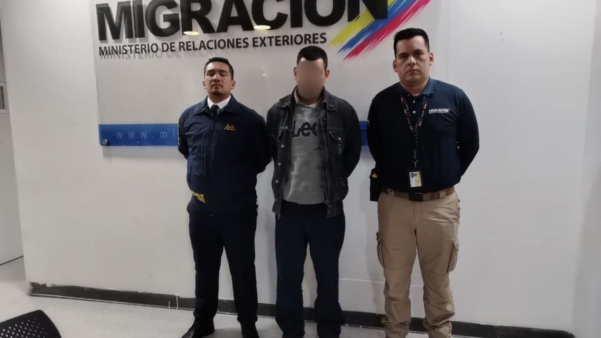 Colombiano capturado en Chile. Diciembre 2025