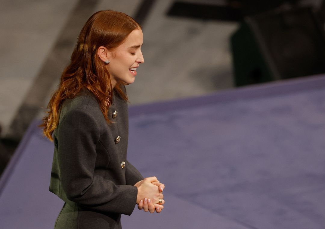 El amor, la libertad y la paz, bases del discurso.