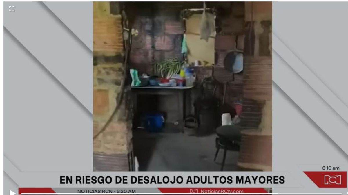 Ancianos que quieren desalojar en La Calera (Cundinamarca)