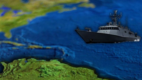 Los barcos estadounidenses rondan las costas del norte de Sudamerica.
