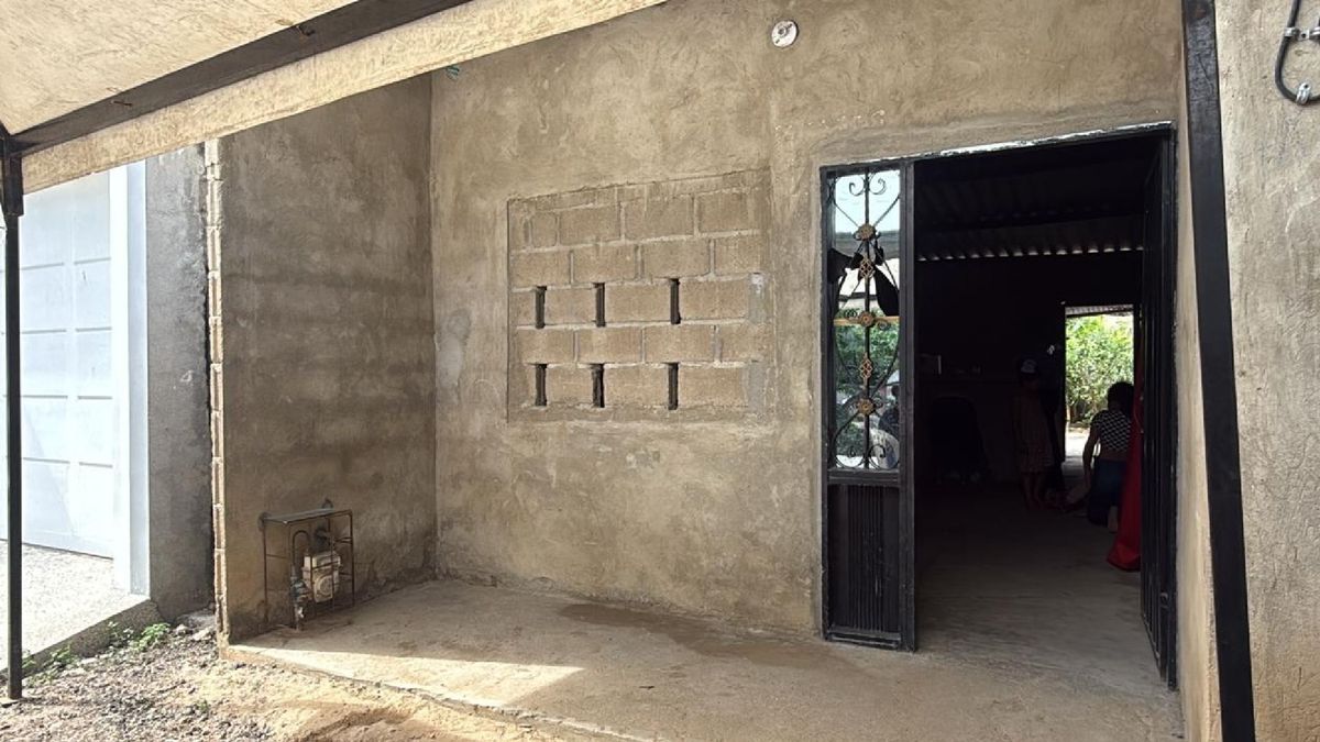 Casa de la niña Shelsy Michel en Dibulla, La Guajira
