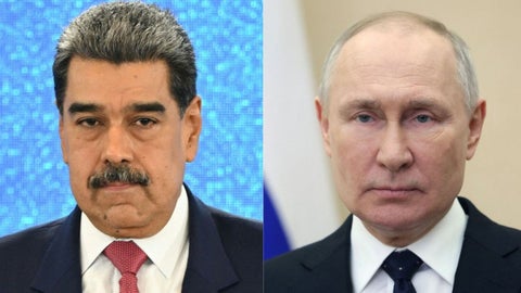 Putin dijo a Maduro que "los canales de comunicación directa entre ambas naciones se mantienen abiertos de manera permanente".