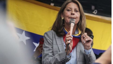 La exvicepresidente anunció que su encuentro con Machado fue sensacional.