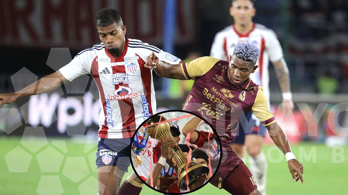 Junior y Tolima jugaron la primera final del fútbol colombiano en el 2025-II