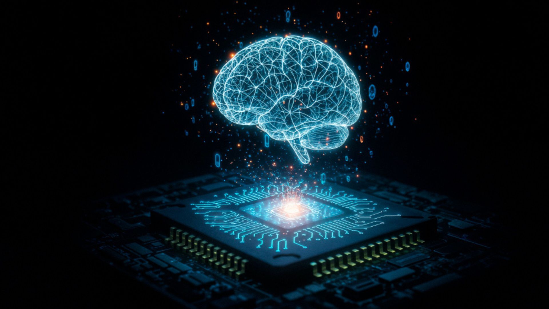 El dispositivo se instala bajo la duramadre mediante una incisión mínima en el cráneo.