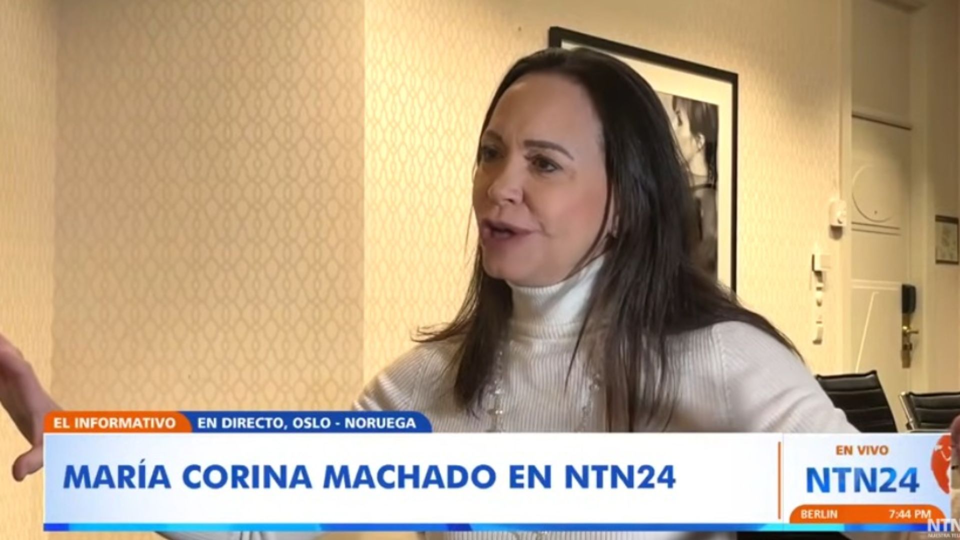 Sobre la continuidad del gobierno de Nicolás Maduro, fue directa al señalar que considera que el ciclo del mandatario “está llegando a su fin”.