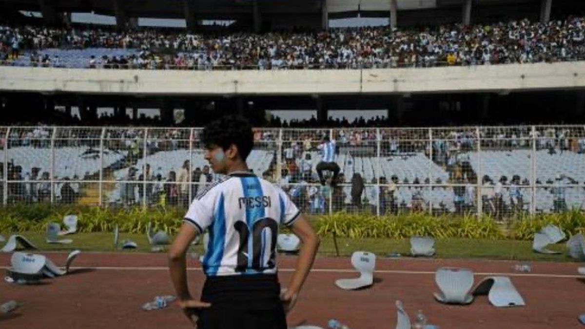 Desorden en la India tras visita de Messi
