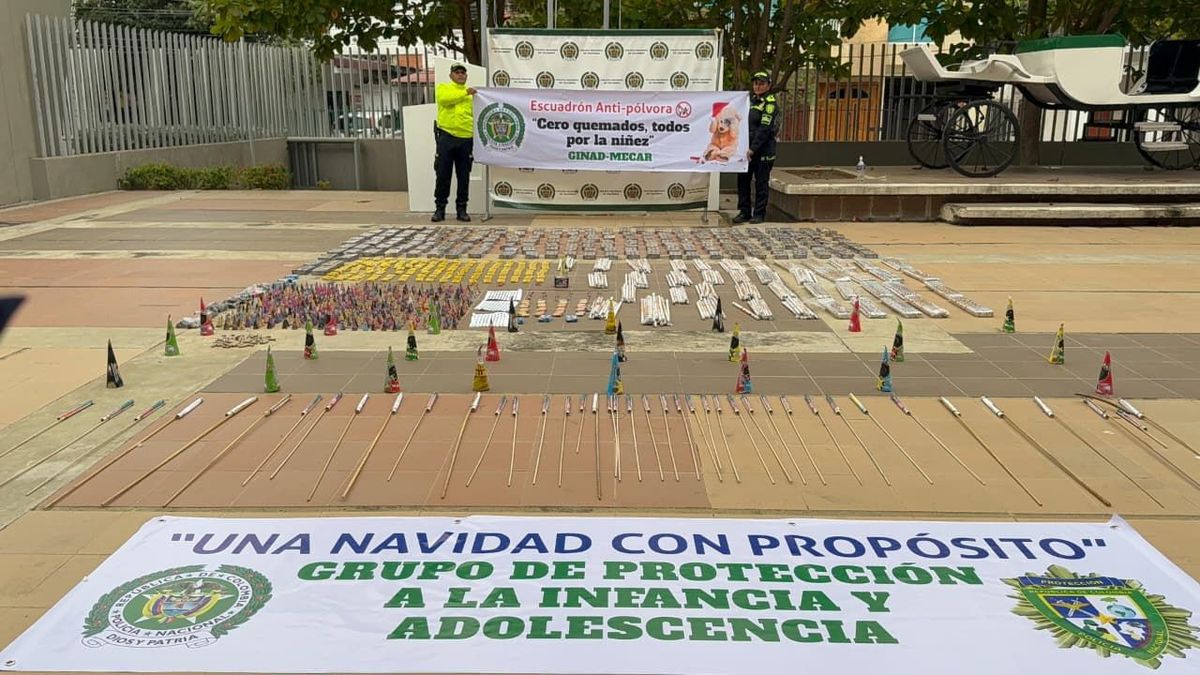 Policía incauta media tonelada de pólvora ilegal en Cartagena