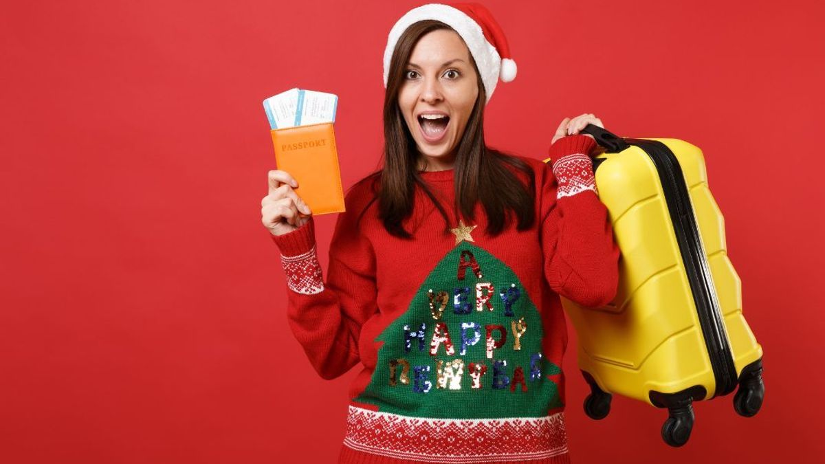 Los viajes navideños son cada vez más comunes.