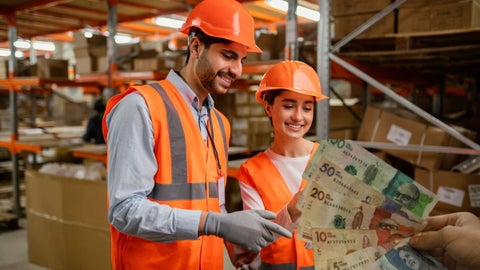 Salario mínimo 2026 en Colombia según incremento del 7,21% planteado por empresarios