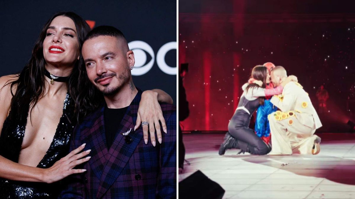 Valentina Ferrer sorprendió a J Balvin en el concierto de Bogotá junto a su hijo Río, tras un año sin salir de EE. UU.