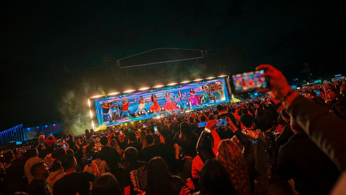 Conectividad durante los conciertos.