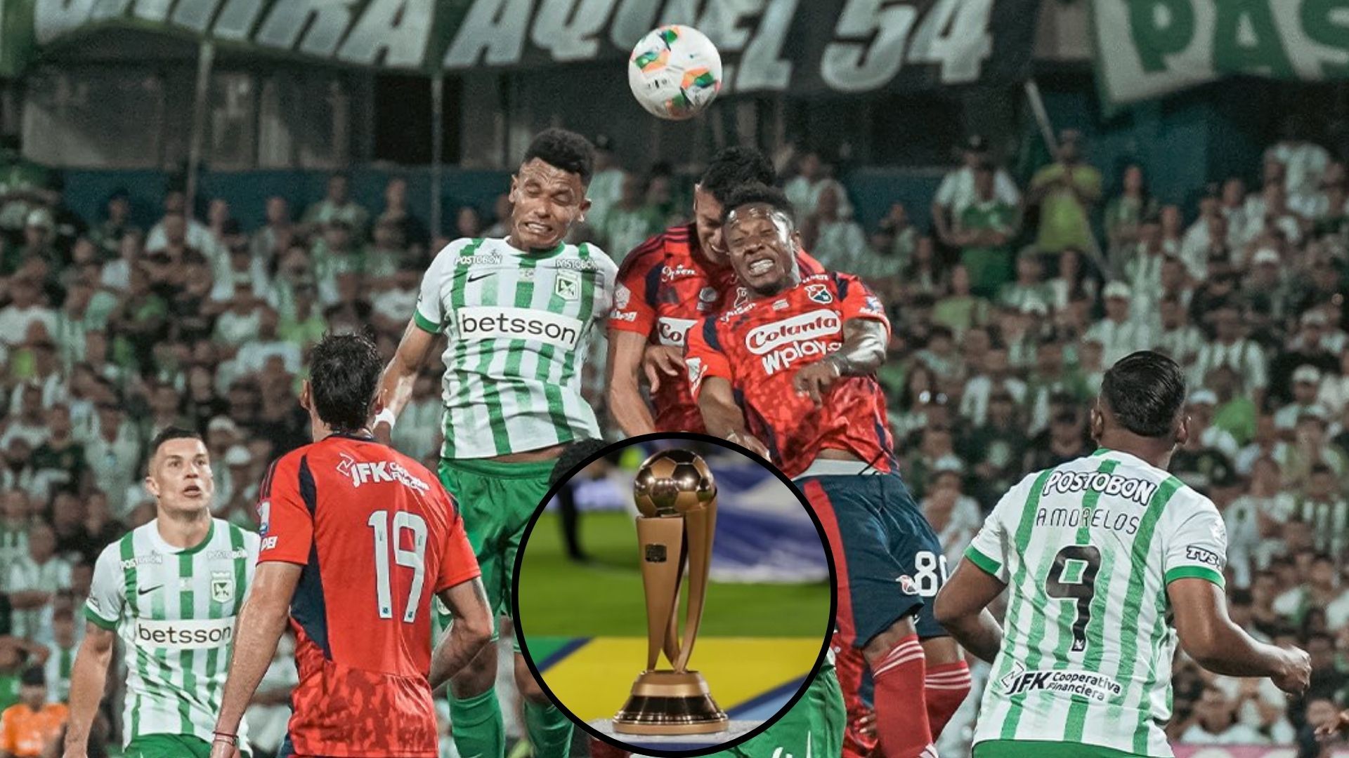 Nacional y Medellín lucharán por el título de la Copa Betplay 2025