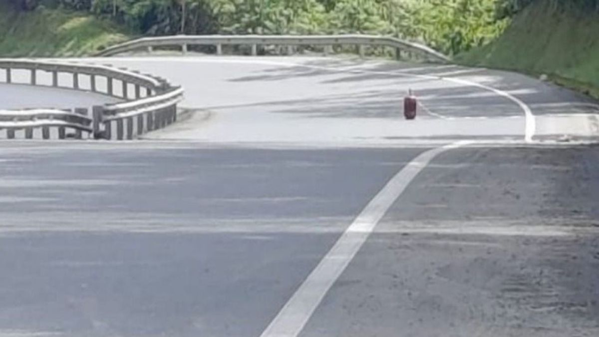 El cilindro había sido abandonado en la vía hacia Buenaventura