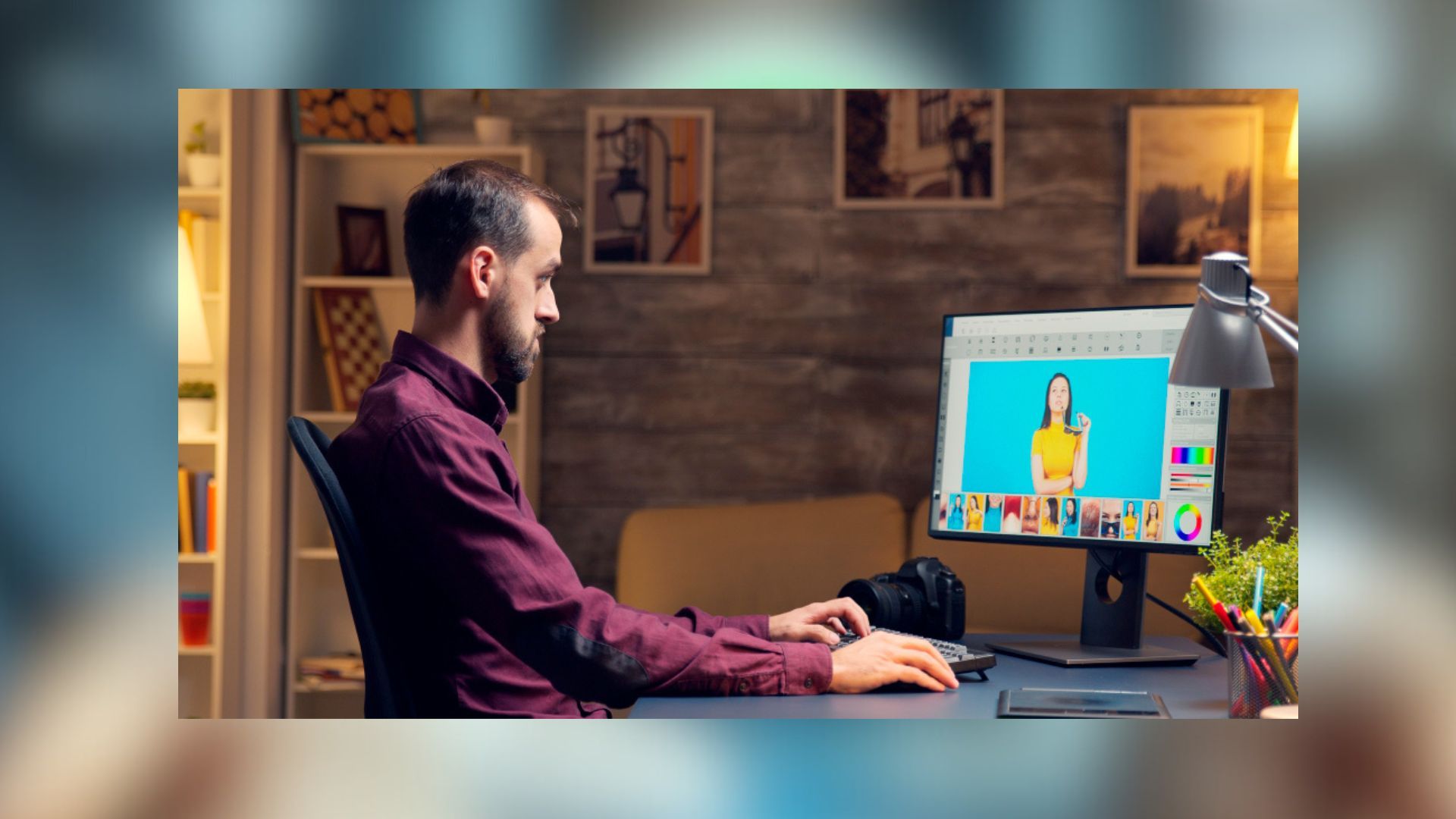 La pestaña Discover muestra ejemplos reales del uso de videos con inteligencia artificial.