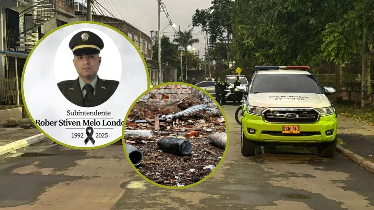 atentado cai en cali padre de policia narra su vida y habla sobre los ultimos momentos con su hijo