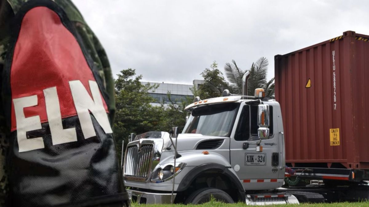 Referencia paro armado ELN y transporte de carga.