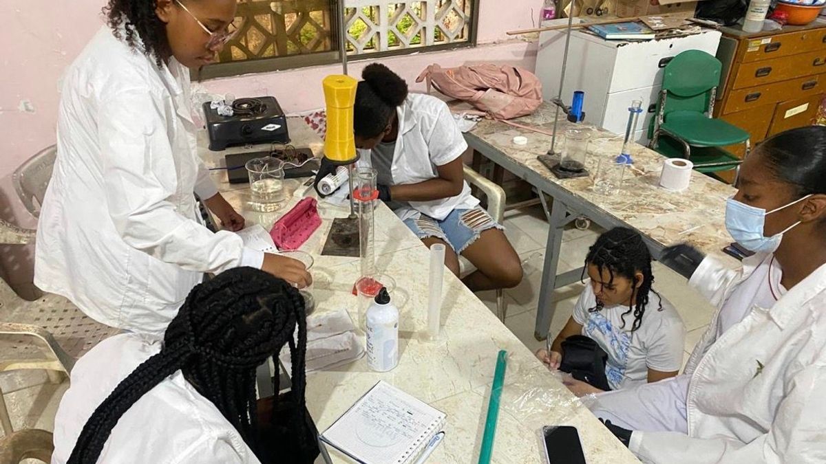 Jóvenes estudiantes de Tumaco, Nariño