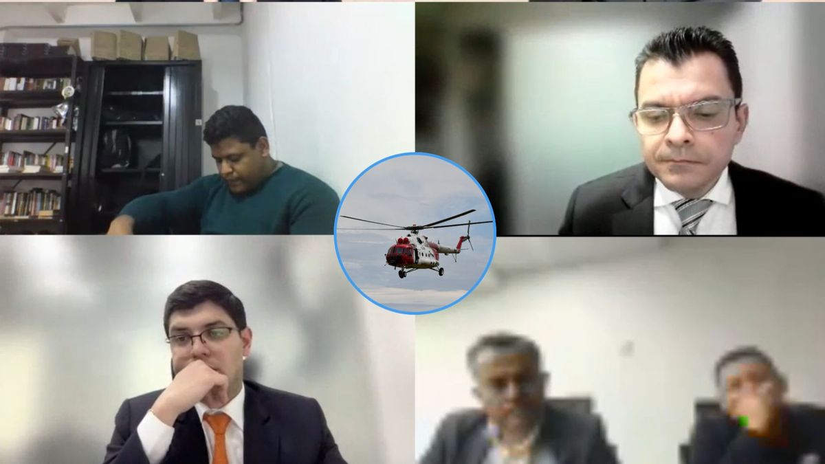 En medio de una audiencia virtual, un fiscal presentó ante una juez de control de garantías a tres involucrados en la presunta corrupción del contrato de mantenimiento de los helicópteros MI-17 del Ejército.