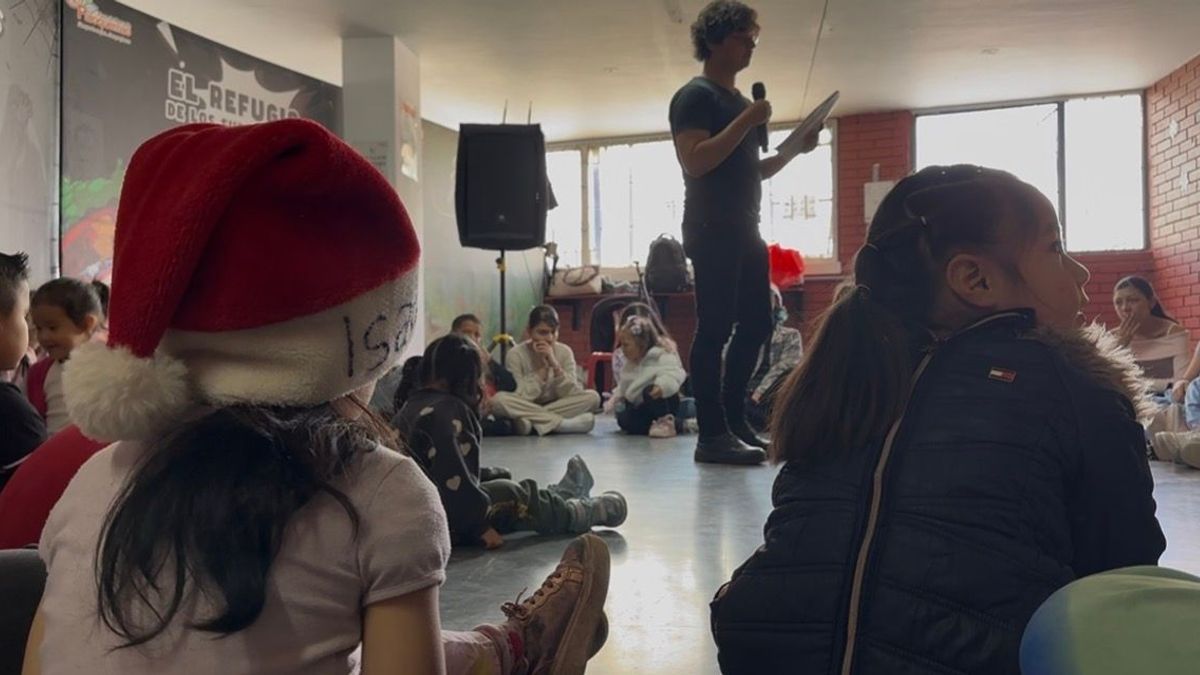 Celebración de novenas en las Plaza