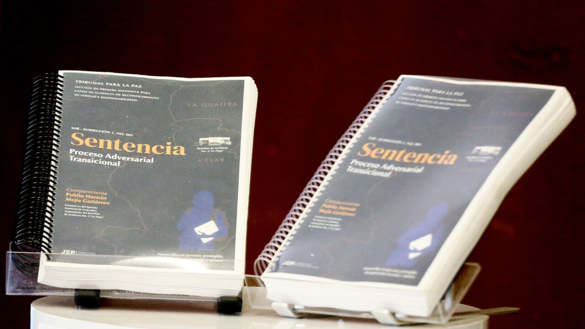 Sentencia de la JEP contra Publio Hernán Mejía