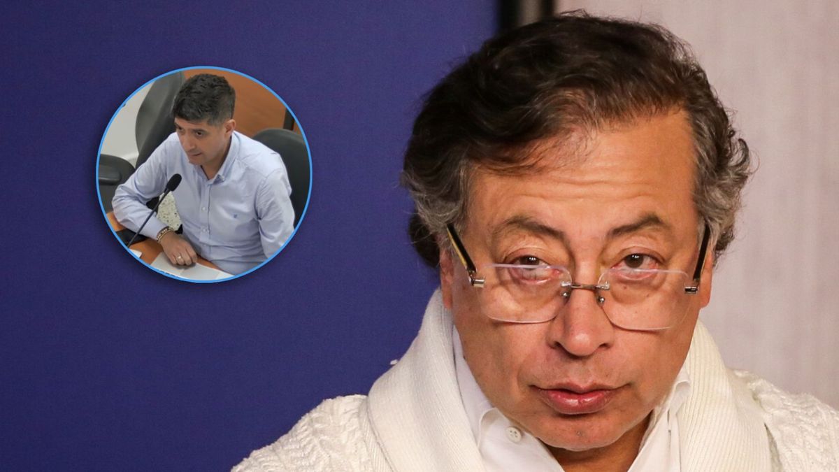 Fiscal Mario Burgos y Gustavo Petro