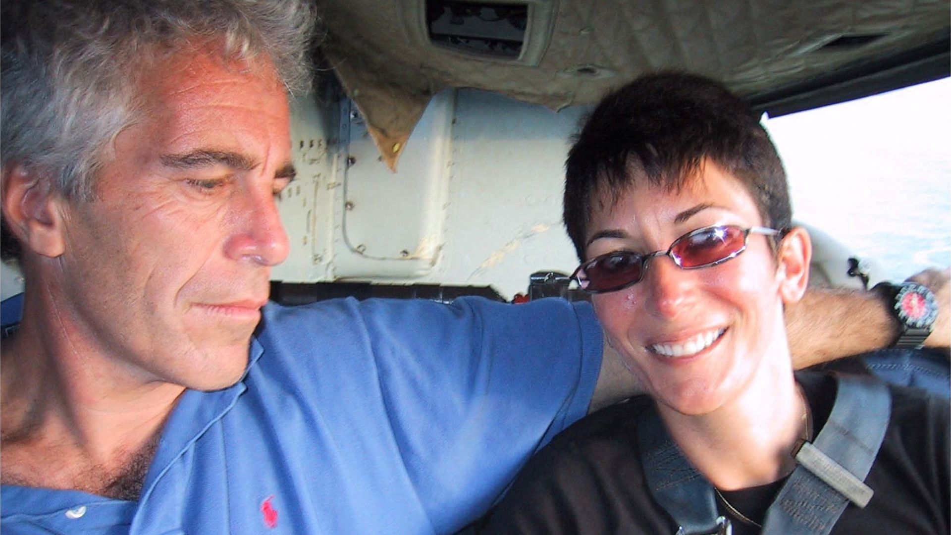  Jeffrey Epstein y Ghislaine Maxwell