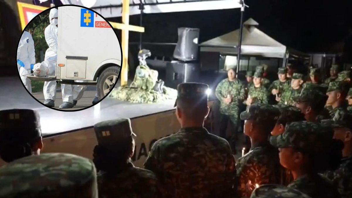 Medicina legal identifica a militares muertos en Aguchica, Cesar