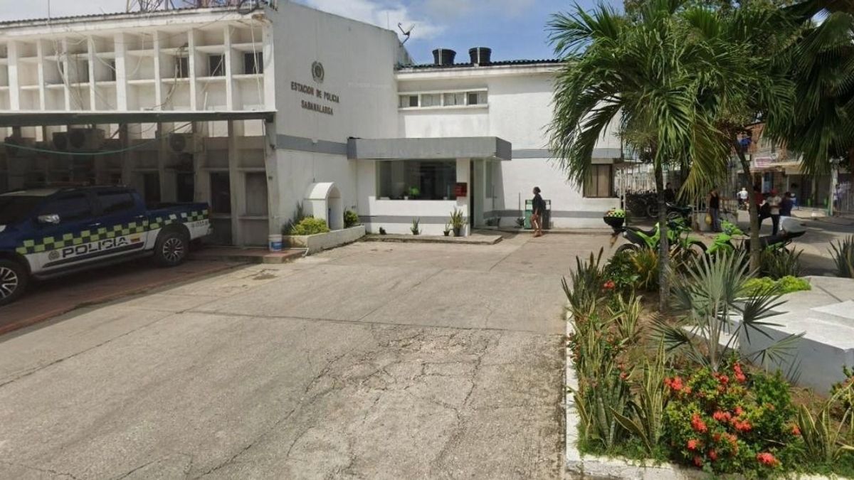 Estación de Policía de Sabanalarga, Atlántico.