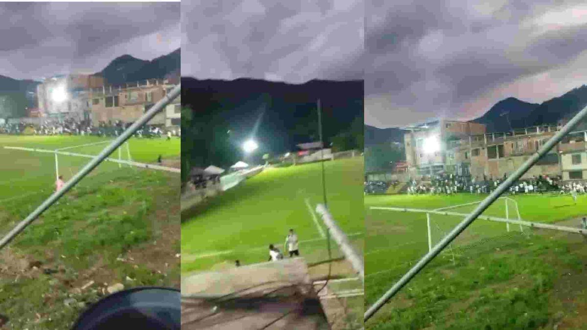 Ataque a la Estación de la Policía en Suárez, Cauca, genera pánico durante una final de fútbol, con decenas de asistentes.