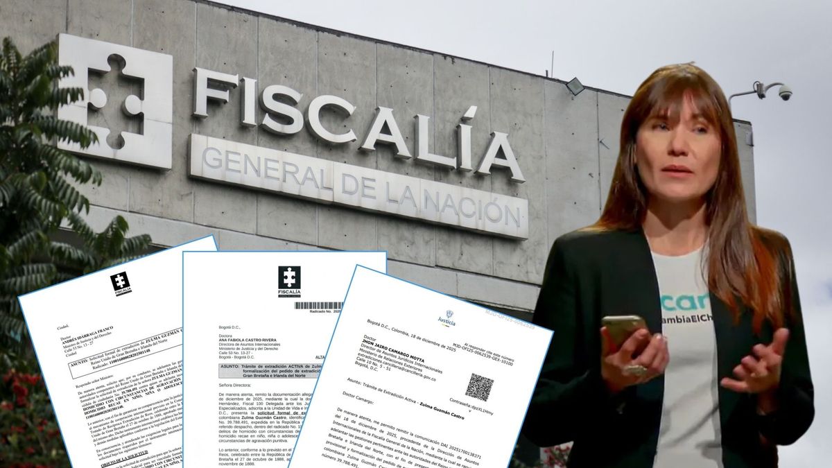 Zulma Guzmán y la Fiscalía.