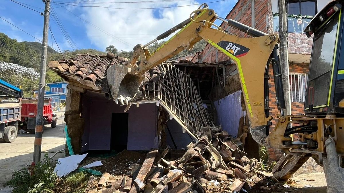 Casas derribadas - Antioquia - 2025