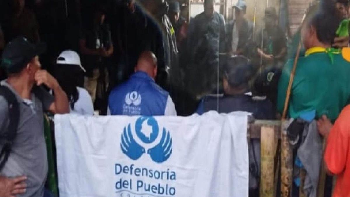 Soldados liberados en Chocó.