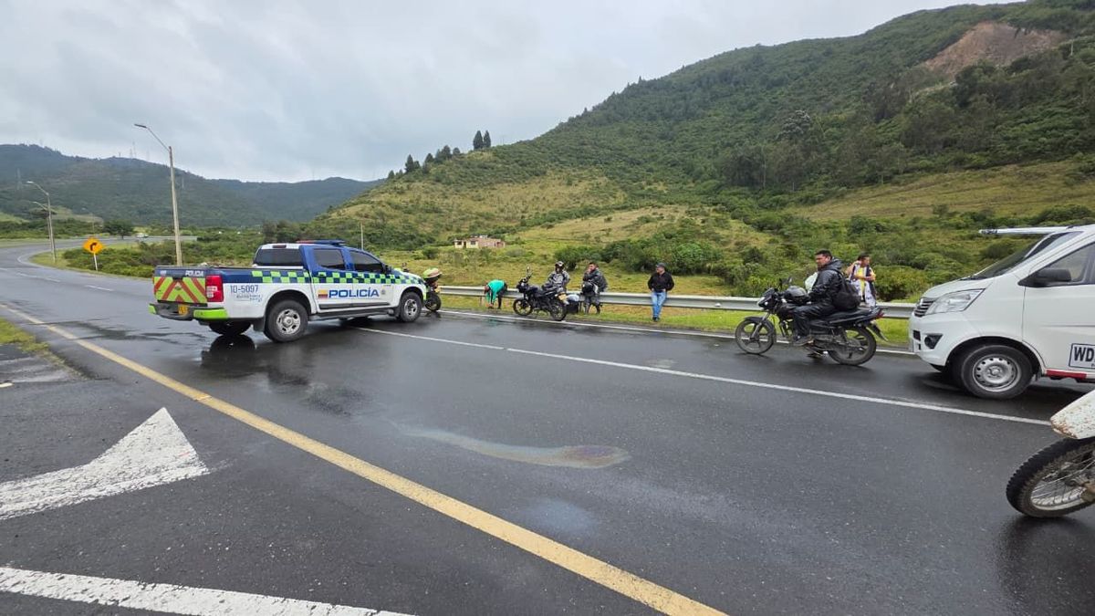 Vía Panamericana en Nariño