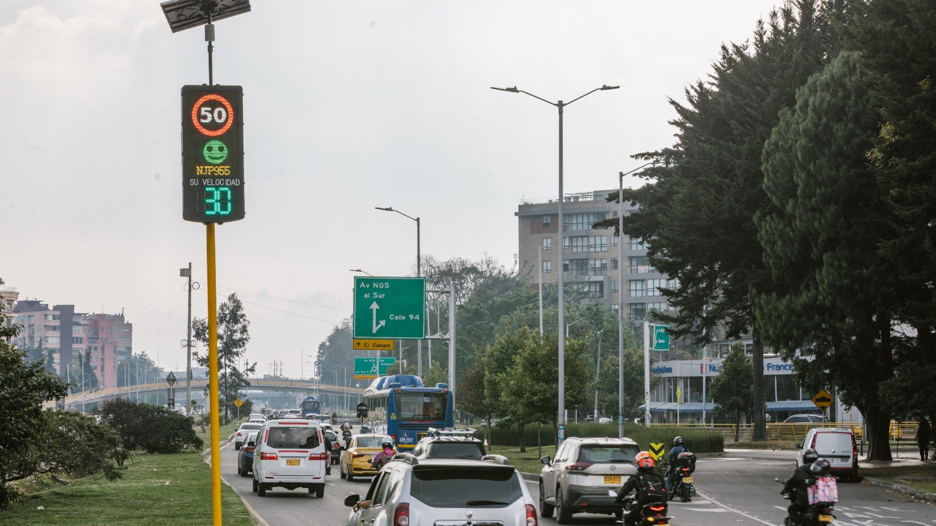 Los nuevos radares están ubicados en 11 zonas de Bogotá.