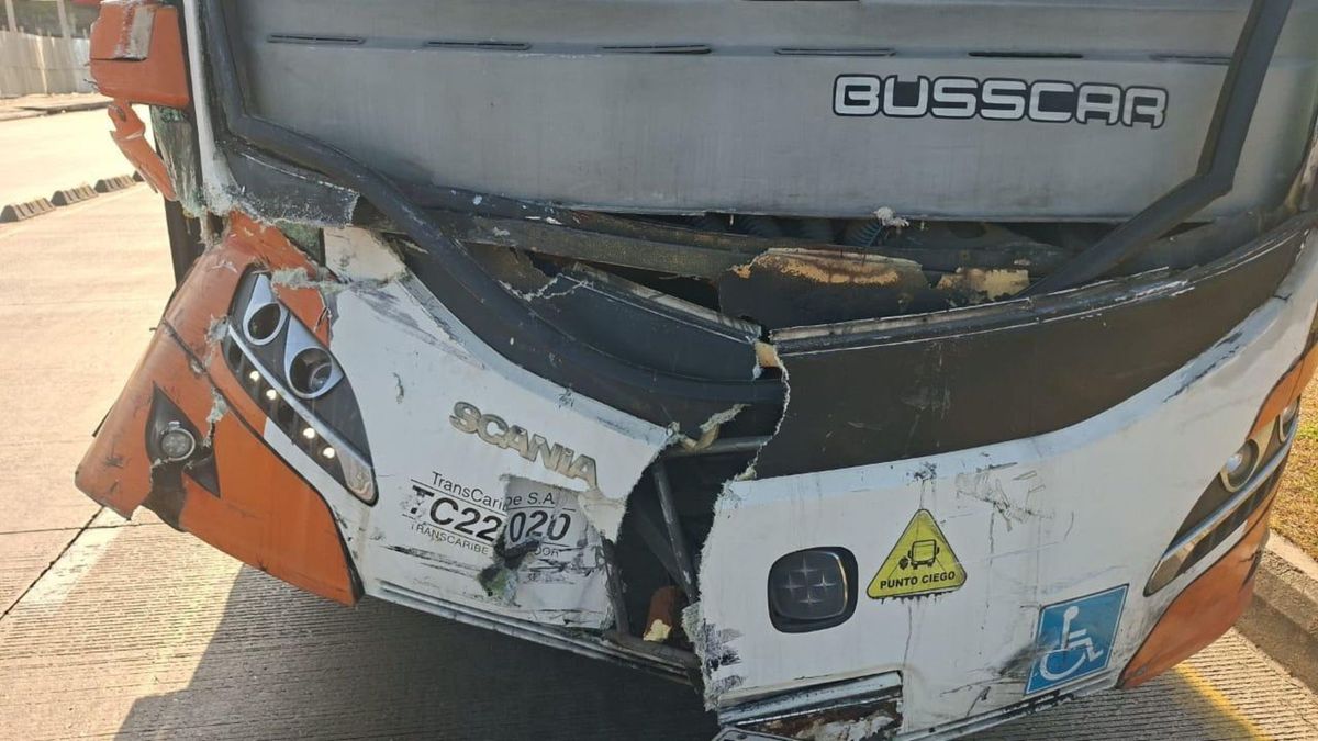 Accidente de Transcaribe, en Cartagena | Siniestros viales | Navidad