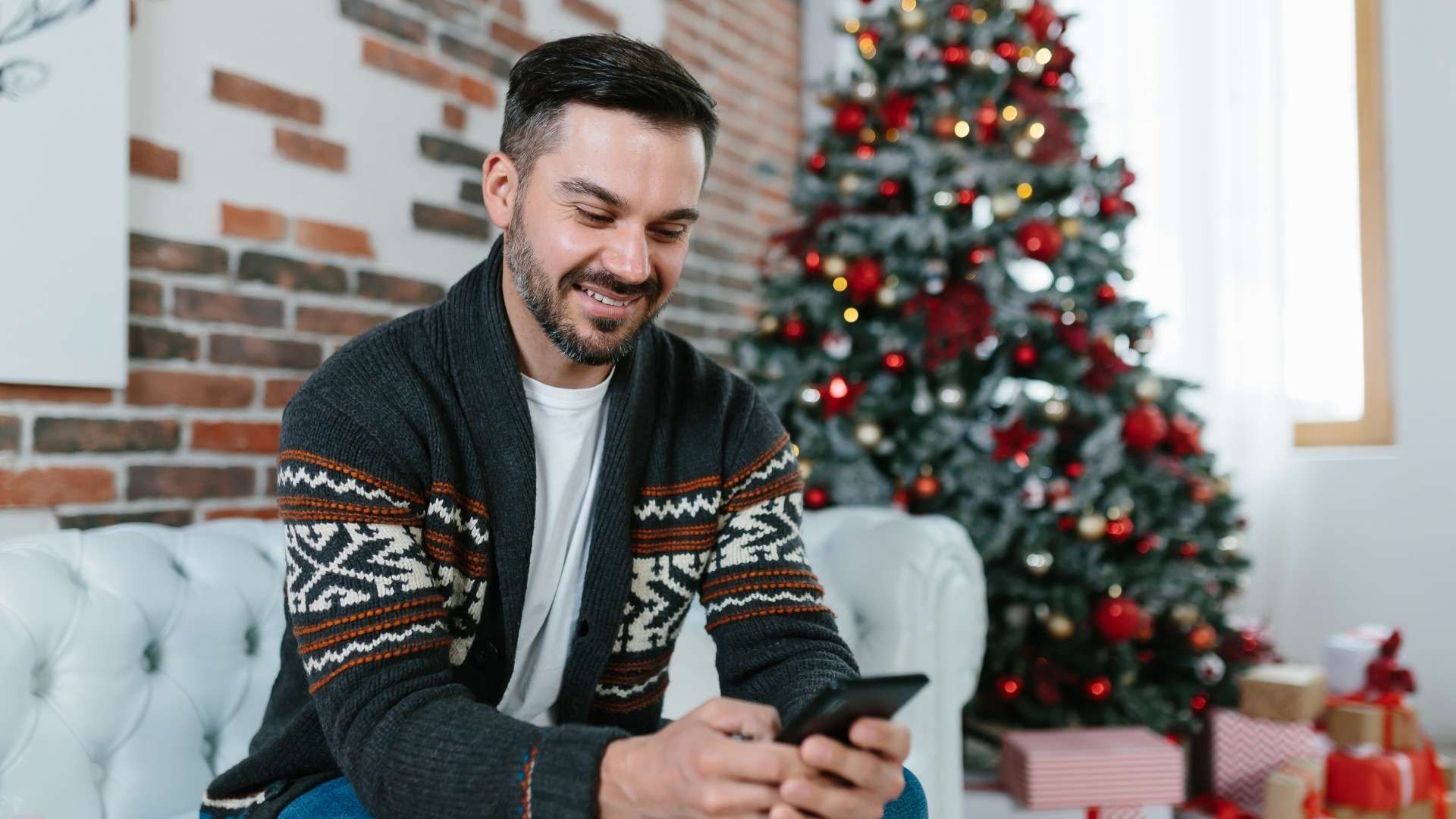 Los mensajes de Navidad largos se envían durante el 24 y 25 como forma de mantener el contacto.