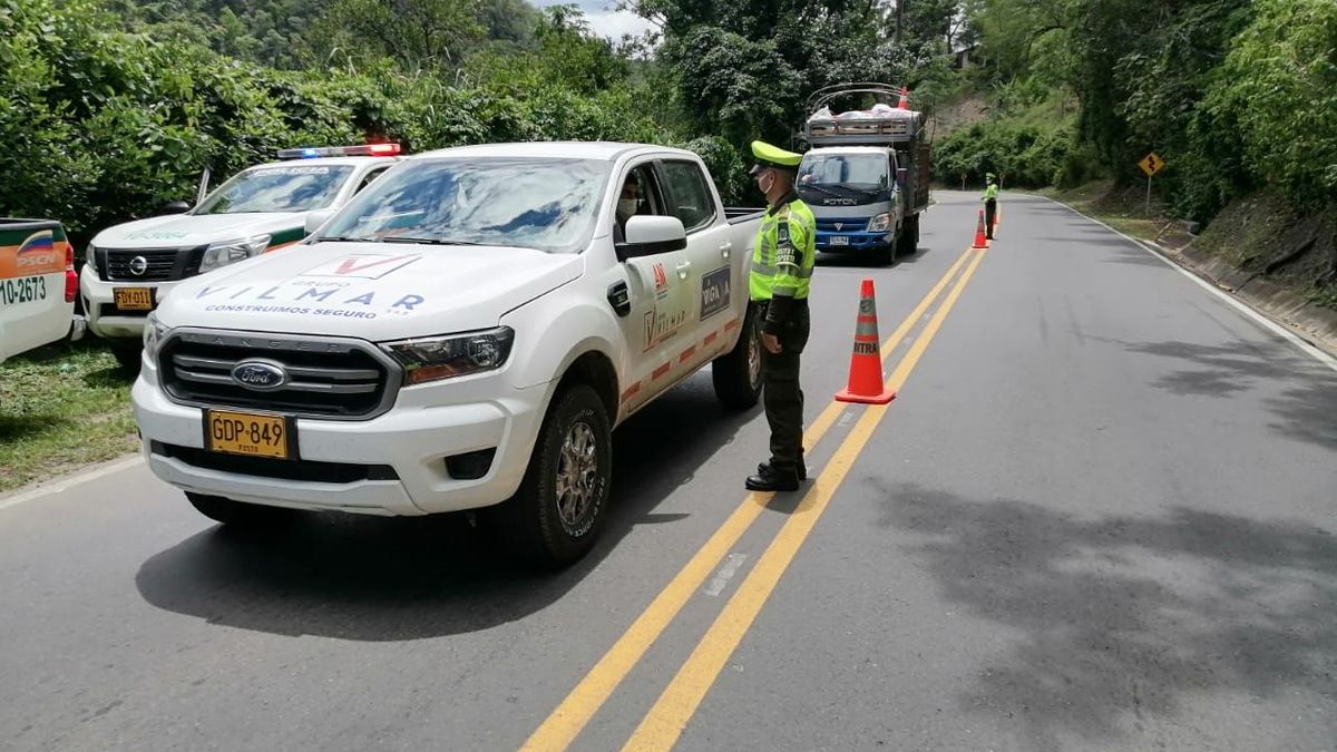 Policía de Norte de Santander en las vías de la región