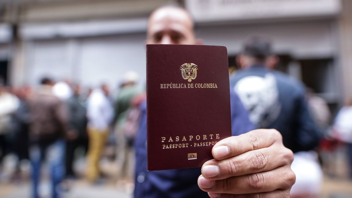 Pasaporte colombiano
