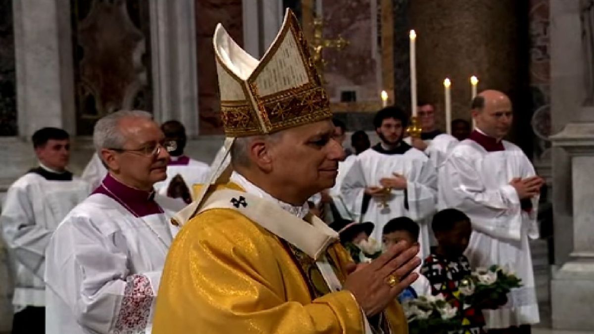 Papa León XIV lidera misa de Navidad.