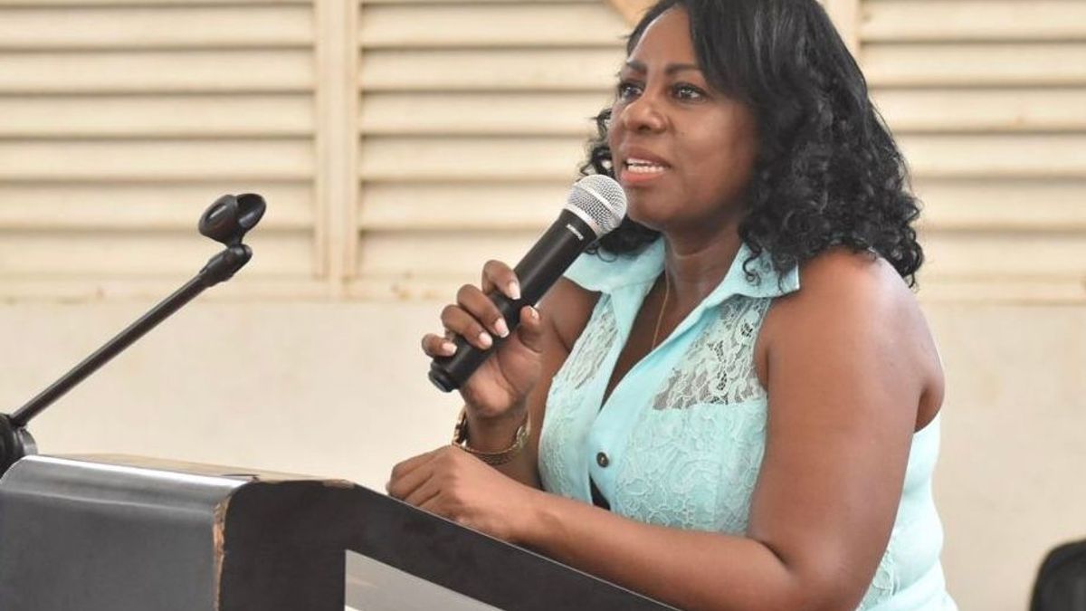 Yunia Palacios, aspirante a la Cámara de Representantes.