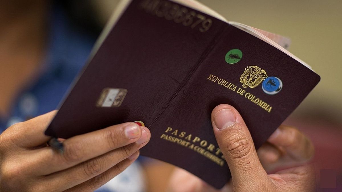 Pasaportes en Colombia.