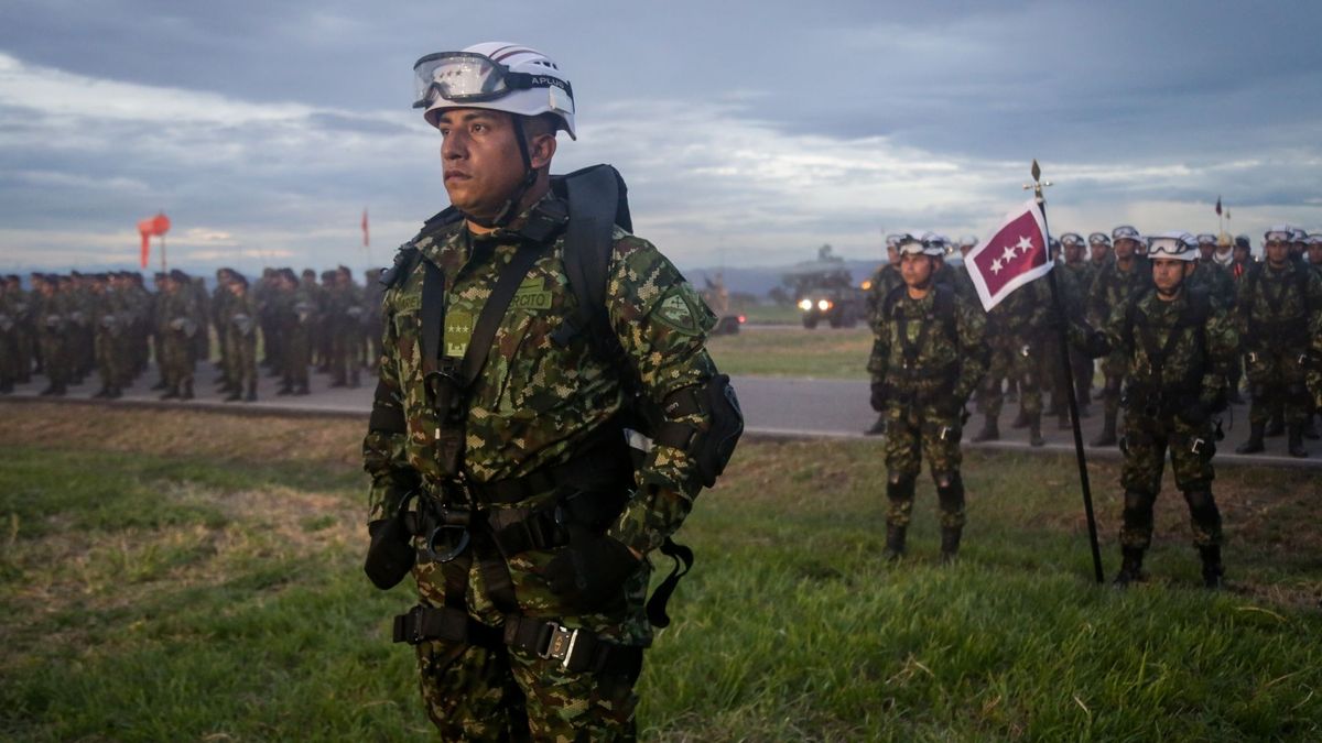 Conmemoración del Día del Ejército en Tolemaida, en 2022