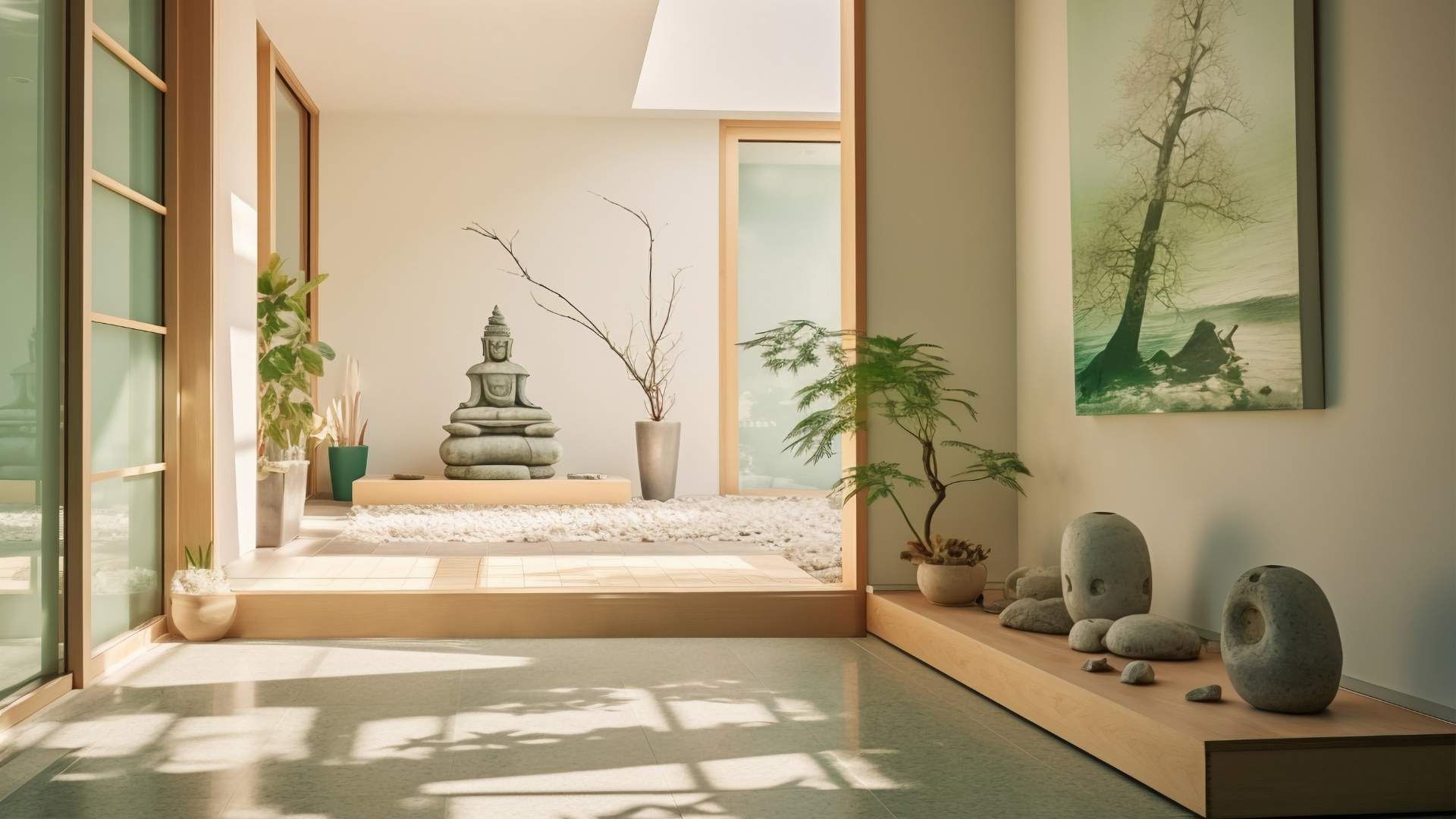 Ventilar los espacios y organizar cada habitación es una práctica asociada al feng shui de fin de año.