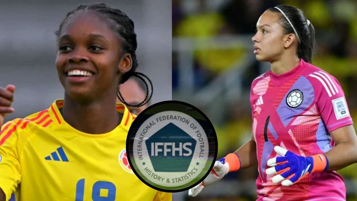Linda Caicedo y Luisa Agudelo en el 11 ideal de la categoría sub-20 del fútbol femenino
