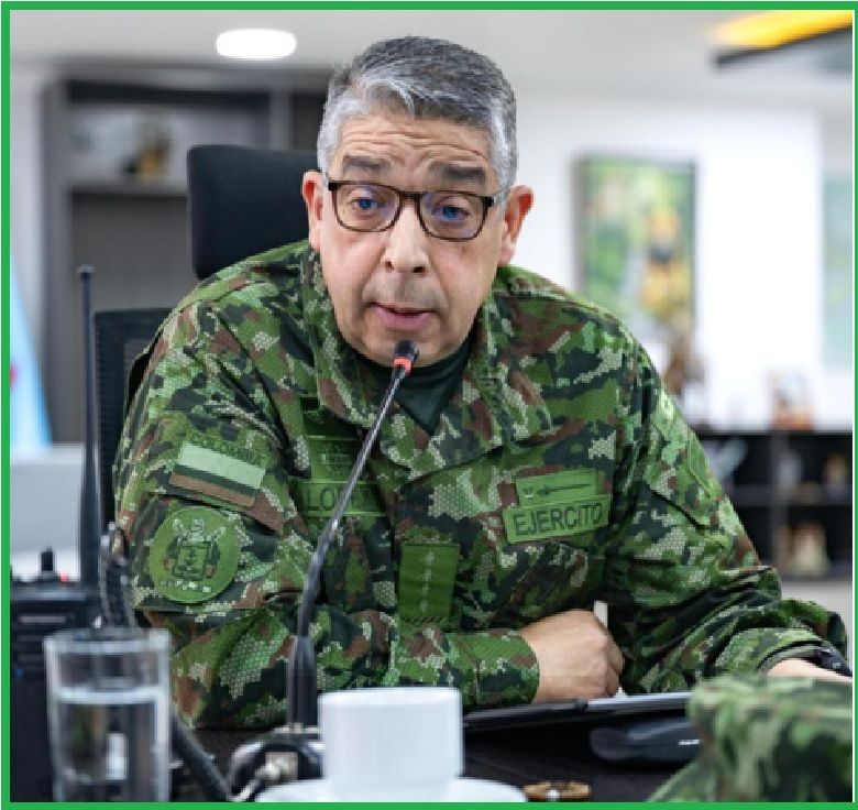 Nuevo comandante de las Fuerzas Militares, general Hugo López Barreto..