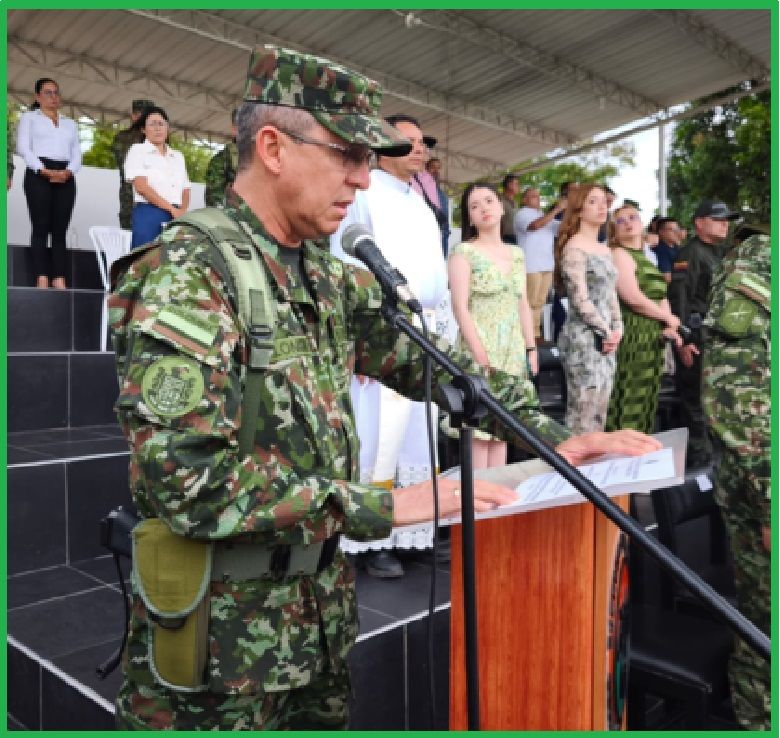 General Jaime Alonso Galindo, subcomandante del Ejército.